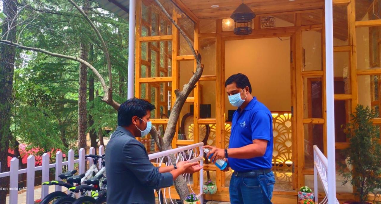 Aaroham Resort Shimla ! Luxury Cottage By Aamod Group Luaran gambar